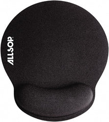Allsop - 7-1/4" x 8-1/4" Black Mouse Pad - Use with Mouse - Exact Tooling