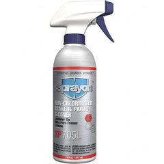 Sprayon - Acetone Brake Parts Cleaner - 14 oz Aerosol Can with Trigger - Exact Tooling