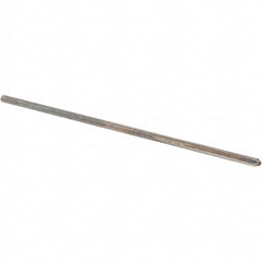 OSG - 1mm Solid Carbide Chucking Reamer - Straight Flute, 0.8mm Straight Shank, 10mm Flute Length, 38mm OAL - Exact Tooling