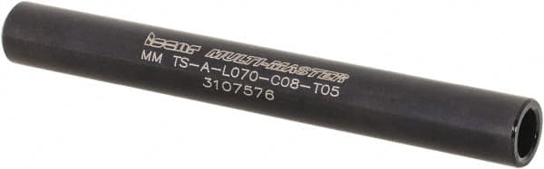 Iscar - Multimaster 8mm 90° Shank Milling Tip Insert Holder & Shank - T05 Neck Thread, 70mm OAL, MM TS-A Tool Holder - Exact Tooling