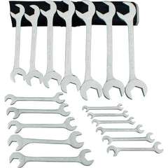 Martin Tools - 18 Pc, 7 - 36mm, 6-Point Metric Hydraulic Wrench Set - Exact Tooling