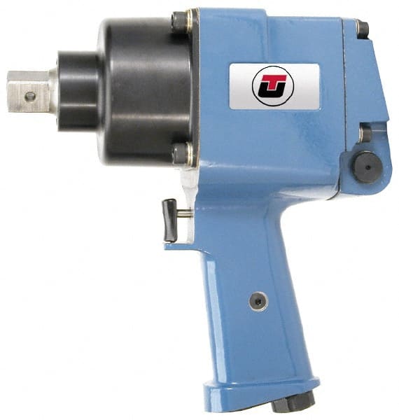 Universal Tool - 3/4" Drive, 5,000 RPM, 1,100 Ft/Lb Torque Impact Wrench - Pistol Grip Handle, 1,100 IPM, 9 CFM, 90 psi, 3/8" NPT Inlet - Exact Tooling