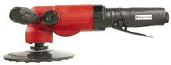 Universal Tool - 7" Wheel Diam, 7,500 RPM, Pneumatic Angle & Disc Grinder - 5/8-11 Spindle, 28 CFM, Side Exhaust - Exact Tooling