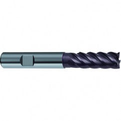 6mm Dia. - 57mm OAL - 5 FL Variable Helix Firex Carbide End Mill - Exact Tooling