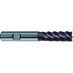 6mm Dia. - 57mm OAL - 5 FL Variable Helix Firex Carbide End Mill - Exact Tooling