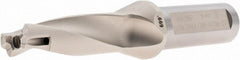 Iscar - 0.669 to 0.705" Diam, 3xD, 2" Max Depth, 3/4" Shank Diam, Replaceable Tip Drill - 17 Seat Size, DCM Toolholder, Series ChamDrill - Exact Tooling