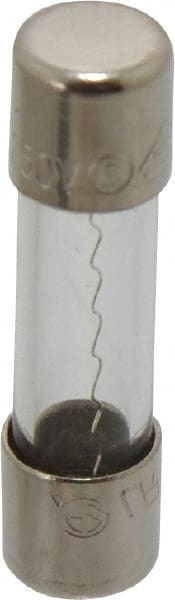 Ferraz Shawmut - 250 VAC, 3.15 Amp, Fast-Acting Miniature Glass Fuse - Clip Mount, 20mm OAL, 5mm Diam - Exact Tooling