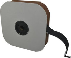 VELCRO Brand - 2" Wide x 10 Yd Long Adhesive Backed Loop Roll - Continuous Roll, Black - Exact Tooling
