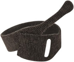 VELCRO Brand - 10 Piece 1" Wide x 8" Piece Length, Self Fastening Tie/Strap Hook & Loop Strap - Perforated/Pieces Roll, Black - Exact Tooling