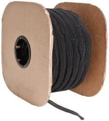 VELCRO Brand - 900 Piece 3/4" Wide x 8" Piece Length, Self Fastening Tie/Strap Hook & Loop Strap - Perforated/Pieces Roll, Black - Exact Tooling