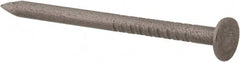 Made in USA - 3D, 14 Gauge, 1-1/4" OAL Common Nails - Smooth Shank, 18-8 Stainless Steel - Exact Tooling