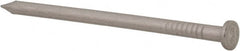 Made in USA - 8D, 10 Gauge, 2-1/2" OAL Common Nails - Smooth Shank, T304 Stainless Steel - Exact Tooling