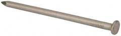 Made in USA - 20D, 6 Gauge, 4" OAL Common Nails - Smooth Shank, T304 Stainless Steel - Exact Tooling