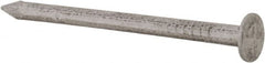 Made in USA - 3D, 14 Gauge, 1-1/4" OAL Common Nails - Smooth Shank, Aluminum - Exact Tooling