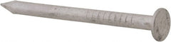 Made in USA - 4D, 12 Gauge, 1-1/2" OAL Common Nails - Smooth Shank, Aluminum - Exact Tooling