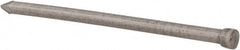 Made in USA - 4D, #15, 1-1/2" OAL Finishing Nails - Smooth Shank, 18-8 Stainless Steel - Exact Tooling