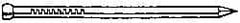Value Collection - 16D, 11 Gauge, 3-1/2" OAL Finishing Nails - Smooth Shank, Grade 2 Steel, Galvanized Finish - Exact Tooling