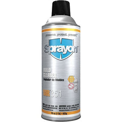 Sprayon - 16 Ounce Aerosol Can, Clear, Mold Cleaner - Exact Tooling