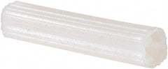 Value Collection - 3/16" Diam, 3/16" Drill, 1" OAL, Plug Concrete Anchor - Plastic - Exact Tooling