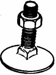 Value Collection - 5/16-18, 2" OAL, 1-3/16" Head Diam, Stainless Steel Elevator Bolt - Flat Head, UNC Thread, Grade 18-8 - Exact Tooling