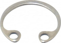 Rotor Clip - 0.015" Thick, Stainless Steel Snap Internal Retaining Ring - 0.02" Groove Width, 0.009" Groove Depth, 0.268" Groove Diam, Grade 15-7 Grade 632 - Exact Tooling