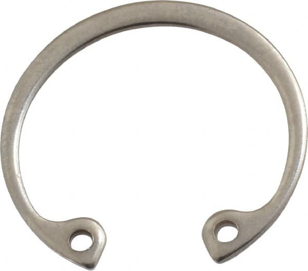 Rotor Clip - 0.042" Thick, Stainless Steel Snap Internal Retaining Ring - 0.046" Groove Width, 0.028" Groove Depth, 0.931" Groove Diam, Grade 15-7 Grade 632 - Exact Tooling