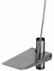 PRO-SAFE - Plumbed Wash Station Hand/Foot Control Treadle Assembly with Chain - Compatible with Combination Drench Shower & Eye/Face Wash Stations - Exact Tooling