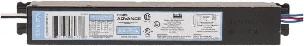 Philips Advance - 1 or 2 Lamp, 120-277 Volt, 0.18 to 0.49 Amp, 0 to 39, 40 to 79 Watt, Instant Start, Electronic, Nondimmable Fluorescent Ballast - 0.77, 0.88, 0.91, 0.93, 1.00, 1.03, 1.06, 1.07 Ballast Factor, T8 Lamp - Exact Tooling
