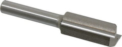 Amana Tool - 1/2" Diam, 1/4" Shank Diam, 1" Length of Cut, 2 Flute Straight Router Bit - 2-1/8" Overall Length, Carbide Tipped - Exact Tooling
