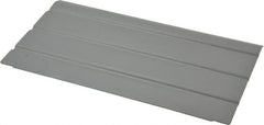Vidmar - Tool Box Steel Drawer Divider - 7-1/2" Wide x 7-7/8" Deep x 4-1/2" High, Gray, For Vidmar Cabinets - Exact Tooling