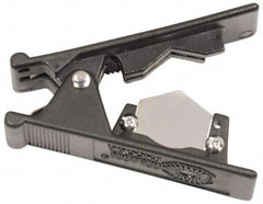 Coilhose Pneumatics - 1/4" ID, 50' Long, Transparent Blue Polyurethane Coiled & Self Storing Hose - 200 Max psi, No Fittings - Exact Tooling