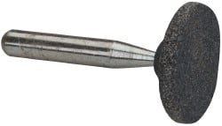 Cratex - 5/8" Head Diam x 5/8" Thickness, B41, Tree End, Aluminum Oxide Mounted Point - Medium Grade, 80 Grit, 17,620 RPM - Exact Tooling
