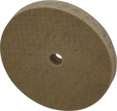 Cratex - 1" Diam x 1/8" Hole x 1/8" Thick, 80 Grit Surface Grinding Wheel - Aluminum Oxide, Type 1, Medium Grade, 36,290 Max RPM, No Recess - Exact Tooling