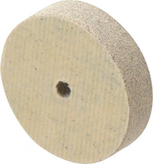 Cratex - 1" Diam x 1/8" Hole x 1/4" Thick, 80 Grit Surface Grinding Wheel - Aluminum Oxide, Type 1, Medium Grade, 36,290 Max RPM, No Recess - Exact Tooling
