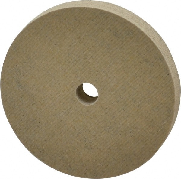 Cratex - 2" Diam x 1/4" Hole x 1/4" Thick, 80 Grit Surface Grinding Wheel - Aluminum Oxide, Type 1, Medium Grade, 18,145 Max RPM, No Recess - Exact Tooling