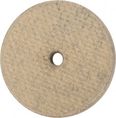 Cratex - 1" Diam x 1/8" Hole x 1/8" Thick, 120 Grit Surface Grinding Wheel - Aluminum Oxide, Type 1, Fine Grade, 36,290 Max RPM, No Recess - Exact Tooling