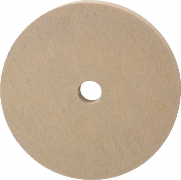 Cratex - 2" Diam x 1/4" Hole x 1/4" Thick, 120 Grit Surface Grinding Wheel - Aluminum Oxide, Type 1, Fine Grade, 18,145 Max RPM, No Recess - Exact Tooling