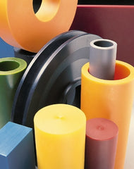 Made in USA - 4' x 3/4" Cast Nylon Rod - - Exact Tooling