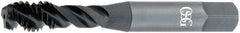 OSG - 5/16-18 UNC 3 Flute 3B Bottoming Spiral Flute Tap - Vanadium High Speed Steel, TiCN Finish, 2-23/32" OAL, Right Hand Flute, Right Hand Thread, H3, Series 303 - Exact Tooling