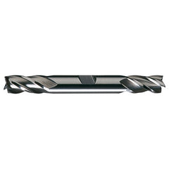 ‎7/16″ × 1/2″ × 1″ × 4-1/8″ RHS / RHC HSS HSS Double End 4-Flute Center Cutting Finishing End Mill - TiCN - Exact Tooling