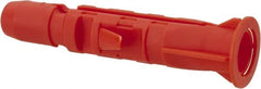 Value Collection - 3/8" Diam, 2-3/8" Long, Plug Drywall & Hollow Wall Anchor - 3/8" Drill, Plastic, Use in Drywall & Hollow Wall - Exact Tooling