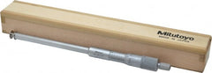 Mitutoyo - 0.055 to 1.05" Inside, 0 to 1" Outside, Mechanical Groove Micrometer - Exact Tooling