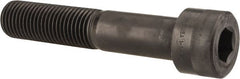 Holo-Krome - 2 - 4-1/2 UNC Hex Socket Drive, Socket Cap Screw - Alloy Steel, Black Oxide Finish, Partially Threaded, 9" Length Under Head - Exact Tooling