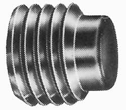 Value Collection - #10-32 UNF, 3/16" OAL, Half Dog Point Set Screw - Grade Austenitic A2 Stainless Steel, 3/32" Key - Exact Tooling
