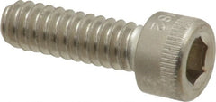 Holo-Krome - #10-24 UNC Hex Socket Drive, Socket Cap Screw - Grade 18-8 Stainless Steel, Uncoated, Fully Threaded, 5/8" Length Under Head - Exact Tooling