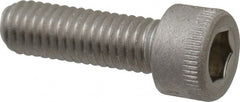 Holo-Krome - #10-32 UNF Hex Socket Drive, Socket Cap Screw - Grade 18-8 Stainless Steel, Uncoated, Fully Threaded, 5/8" Length Under Head - Exact Tooling