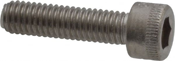 Holo-Krome - #10-32 UNF Hex Socket Drive, Socket Cap Screw - Grade 18-8 Stainless Steel, Uncoated, Fully Threaded, 3/4" Length Under Head - Exact Tooling