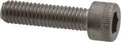 Holo-Krome - #10-32 UNF Hex Socket Drive, Socket Cap Screw - Grade 18-8 Stainless Steel, Uncoated, Fully Threaded, 3/4" Length Under Head - Exact Tooling