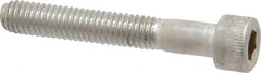 Holo-Krome - #10-32 UNF Hex Socket Drive, Socket Cap Screw - Grade 18-8 Stainless Steel, Uncoated, Partially Threaded, 1-1/4" Length Under Head - Exact Tooling