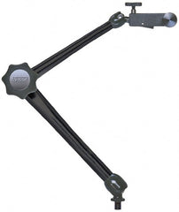 Noga - Fine Adjustment Indicator Positioner & Holder - 12-1/2 Inch Overall Length - Exact Tooling